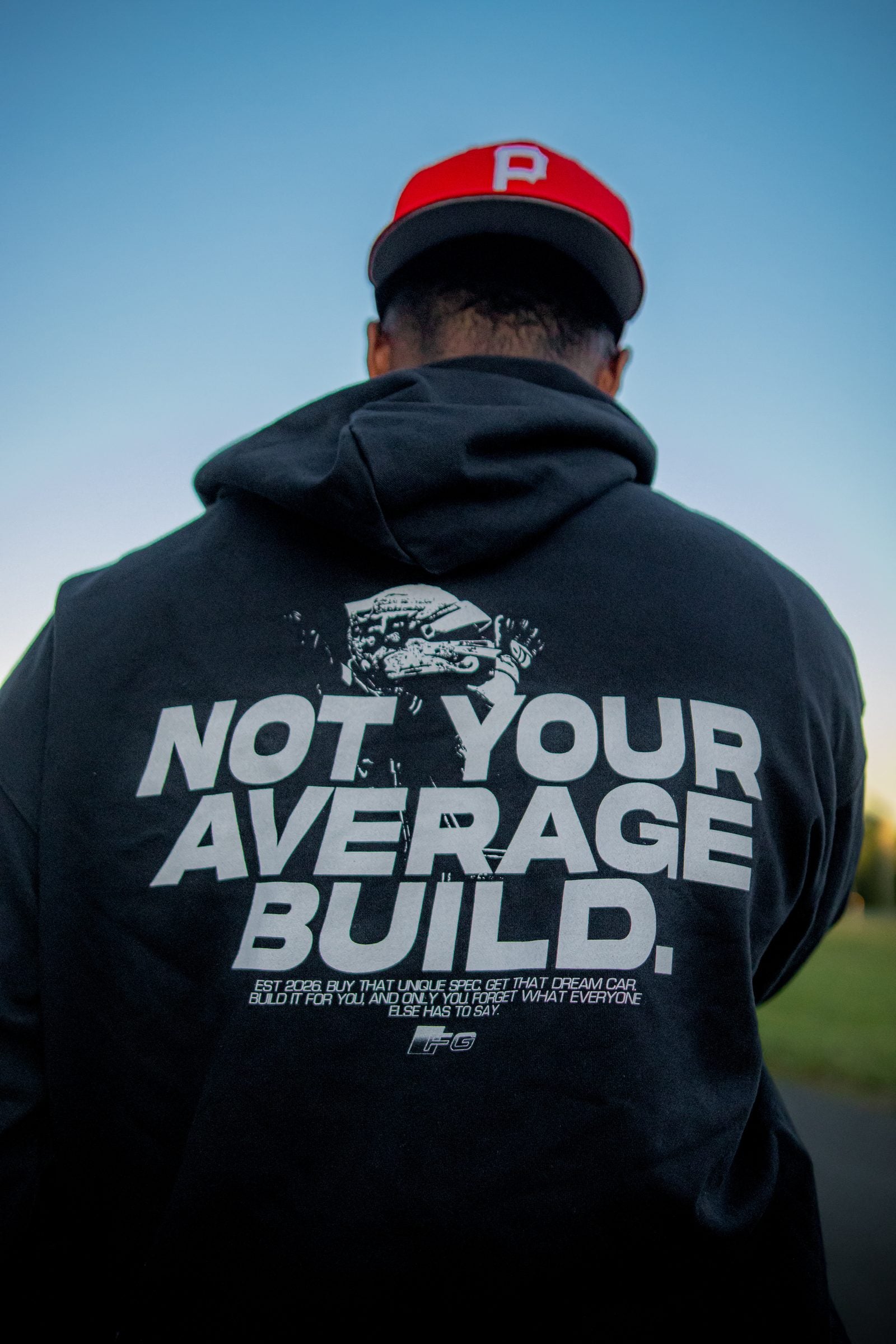 Fear Garage — Not Your Average Build hoodie
