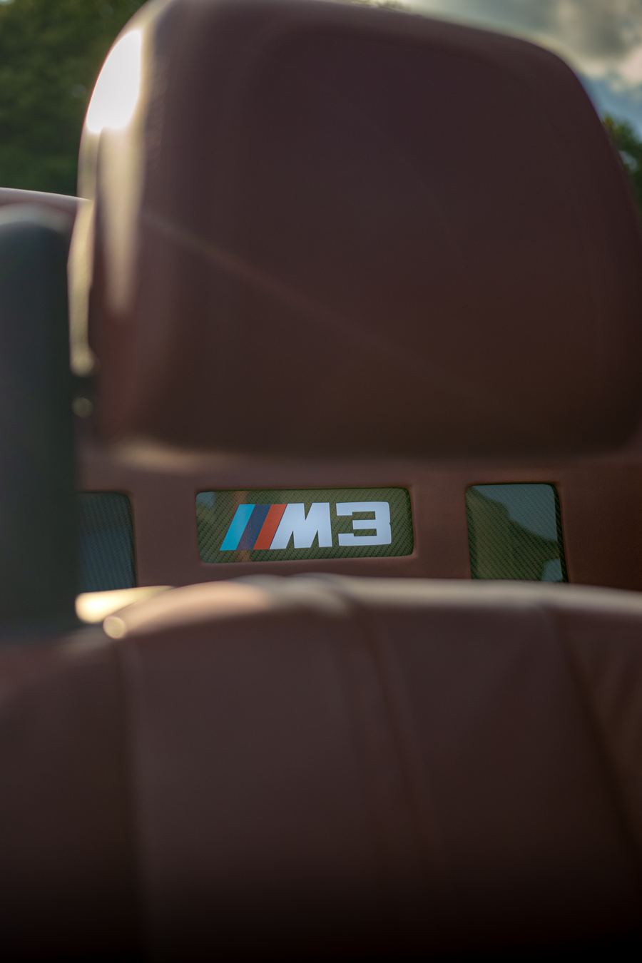 M3 interior badge