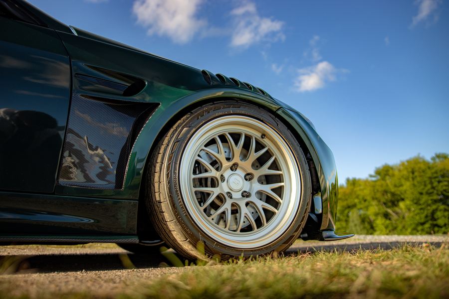 Forged wheel detail